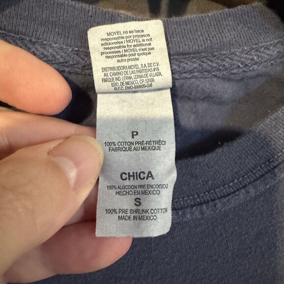 Cavalier Est. 2023 Pennant Logo T-Shirt Small Blue Graphic Short Sleeve Tee - Picture 4 of 7